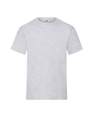 Fruit of the Loom Heren Heather Zwaar Katoenen T-Shirt (Heide Grijs)