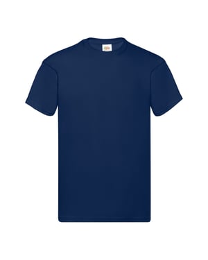 Fruit of the Loom Heren Origineel T-Shirt (Marine)