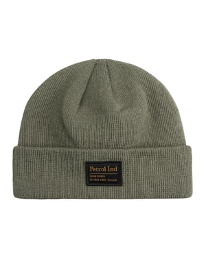 Petrol Industries - Jongens Gebreide Beanie Teton - Groen