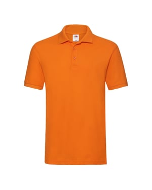 Fruit of the Loom Heren Premium Polo Shirt (Oranje)