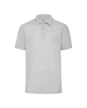 Fruit of the Loom Heren 65/35 Poloshirt (Heide Grijs)