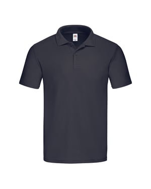 Fruit of the Loom Heren Origineel Polo Shirt (Deep Navy)