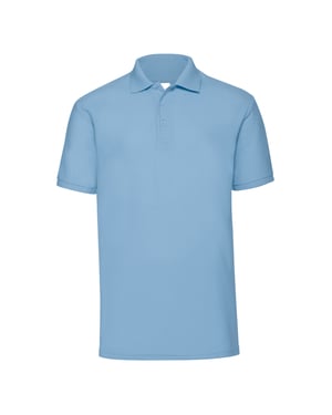 Fruit of the Loom Heren 65/35 Poloshirt (Hemelsblauw)