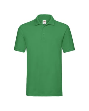 Fruit of the Loom Heren Premium Polo Shirt (Kelly Groen)