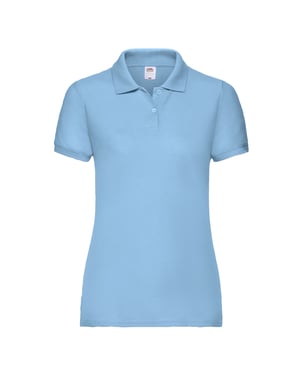 Fruit of the Loom Dames/dames 65/35 Poloshirt (Hemelsblauw)