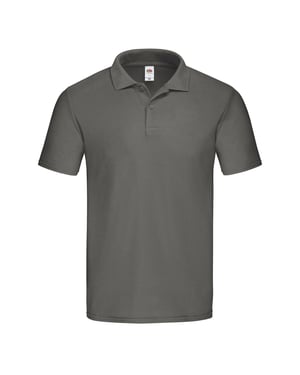 Fruit of the Loom Heren Origineel Polo Shirt (Licht Grafiet)