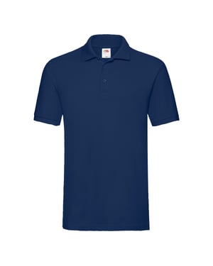 Fruit of the Loom Heren Premium Polo Shirt (Marine)