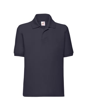 Fruit of the Loom Kinder/Kinder 65/35 Poloshirt (Deep Navy)