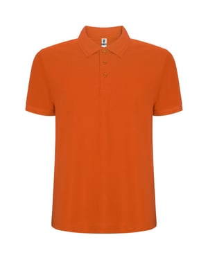 Roly Heren Pegaso Premium Effen Polo Shirt (Oranje)
