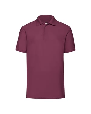 Fruit of the Loom Heren 65/35 Poloshirt (Bourgondië)
