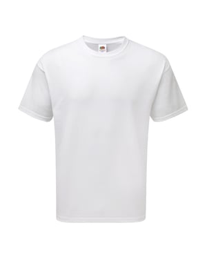Fruit of the Loom Herenpoloshirt Originele Stijl (3-pack) (Wit)