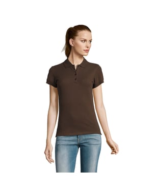 SOLS Dames/Dames Passion Poloshirt (Chocolade)