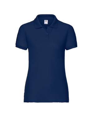 Fruit of the Loom Dames/dames 65/35 Poloshirt (Marine)