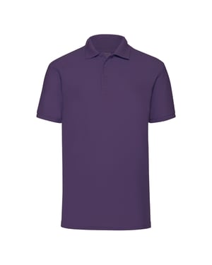 Fruit of the Loom Heren 65/35 Poloshirt (Paars)