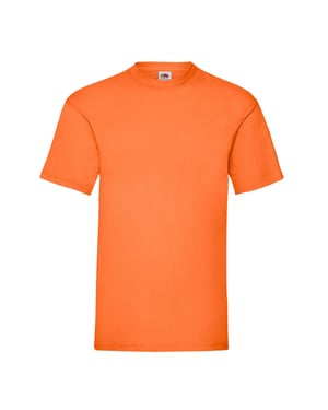 Fruit of the Loom Heren Valueweight T-Shirt (Oranje)