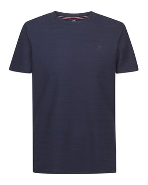 Petrol Industries - Heren Jersey T-shirt Californie - Blauw