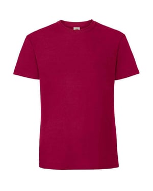 Fruit of the Loom Heren Iconic 195 Premium Ringspun Katoen T-Shirt (Veenbes)