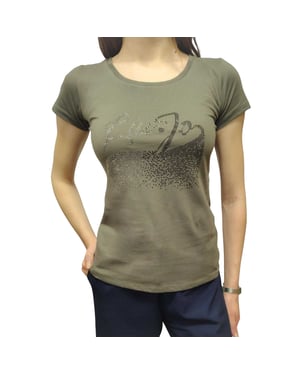 Liu Jo Dames/Dames Logo Slim T-shirt (Groen)