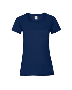 Fruit of the Loom Dames/Dames Valueweight T-Shirt (Marine)