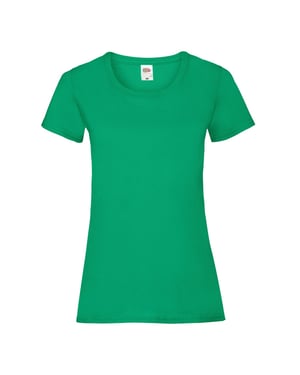 Fruit of the Loom Dames/Dames Valueweight T-Shirt (Kelly Groen)