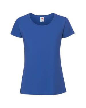 Fruit of the Loom Dames/Dames Iconic 190 T-Shirt (Koningsblauw)