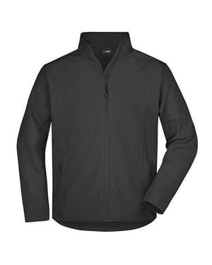 James Bond Heren Soft Shell-jasje (Zwart)