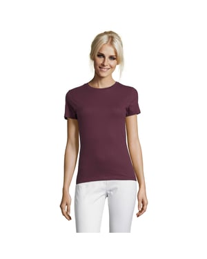 SOLS Dames/Dames Regent T-Shirt (Bourgondië)