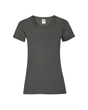 Fruit of the Loom Dames/Dames Valueweight T-Shirt (Licht Grafiet Solid)