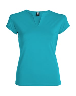 Roly Dames/Dames Belice T-Shirt (Turquoise)