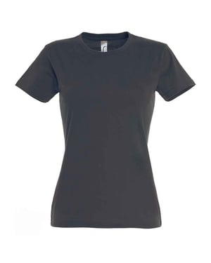 SOLS Dames/Dames Imperial T-shirt (Muis Grijs Effen)