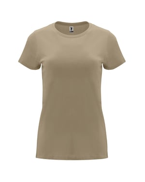 Roly Dames/Dames Capri T-Shirt (Zand)