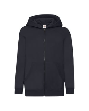 Fruit of the Loom Kinder/Kids Klassiek Jasje met Capuchon (Deep Navy)
