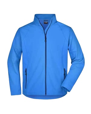 James Bond Heren Soft Shell-jasje (Azuurblauw)