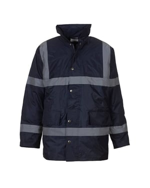 Yoko Unisex veiligheidsjas voor volwassenen (Marine)