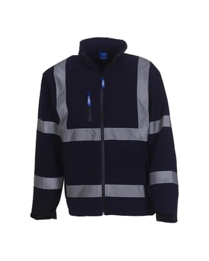 Yoko Heren Fluo Soft Shell Jas (Marine)