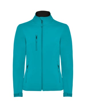 Roly Dames/Dames Nebraska Zachte Shell Jas (Aquamarine)
