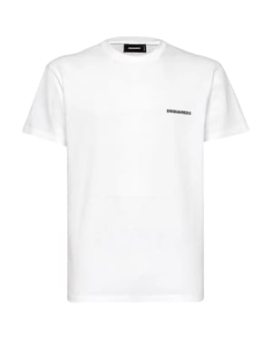 Dsquared2 Cool Fit Headquarters Wit T-shirt