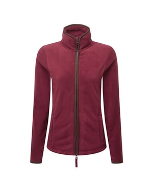 Premier Dam Artisan Fleecejacka (Burgundyröd/Brown)