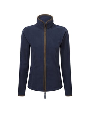 Premier Dam Artisan Fleecejacka (Marin/Brun)