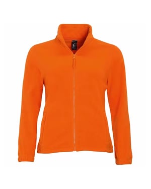 SOLS Dam North Fleece Jacka (Orange)