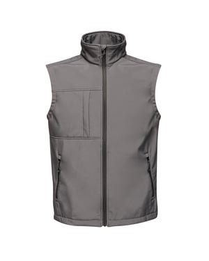 Regatta Heren Octagon II bedrukbaar gilet (Afdichting Grijs/Zwart)