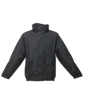Regatta Unisex vuxen Dover Bomberjacka (Svart/Ash)
