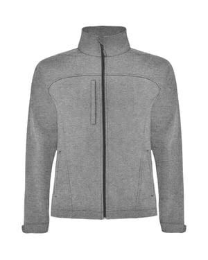 Roly Heren Rudolph Soft Shell Jas (Heide Zwart)