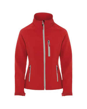 Roly Dames/Dames Antartida Soft Shell Jas (Rood)