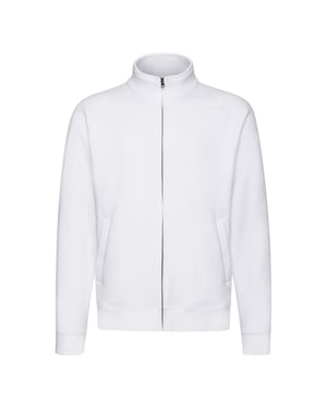 Fruit of the Loom Sweatjack Heren Premium (Wit)