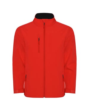 Roly Kinder/Kinder Nebraska Soft Shell Jas (Rood)