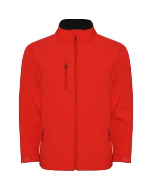 Roly Heren Nebraska Soft Shell Jas (Rood)