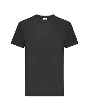 Fruit of the Loom Unisex Super Premium T-shirt voor volwassenen (Zwart)