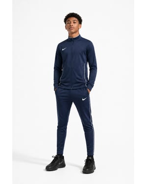 Kids Park 26 Dri Fit Full Zip Tracksuit in Navy