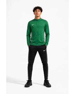 Kids Park 26 Dri Fit Full Zip Tracksuit in Green